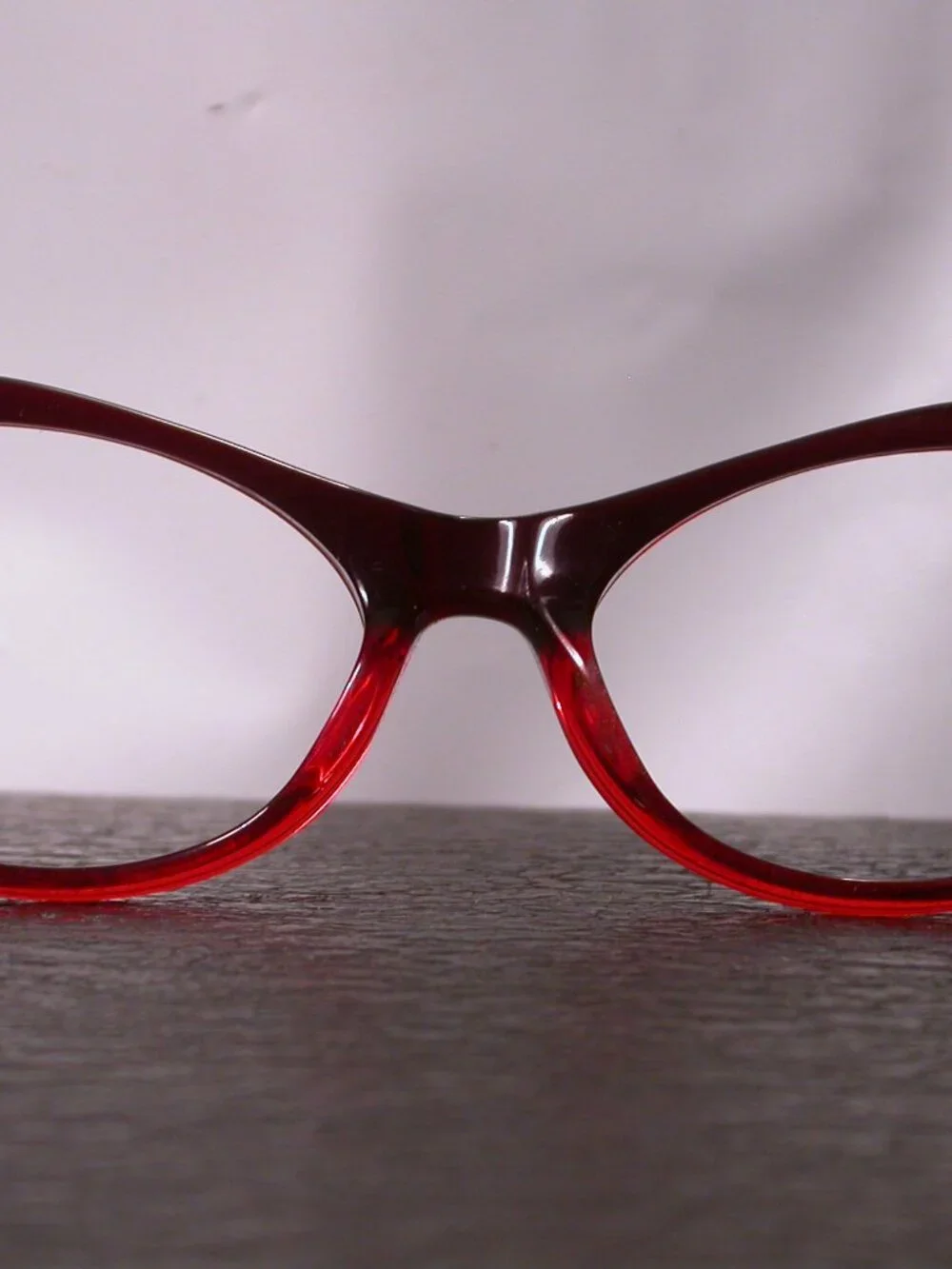 Spectacle Eyeworks Vandana Bright Red Clear Eyeglasses Frames Made in Canada